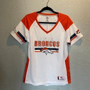Women's Large Rhinestone Denver Broncos Jersey